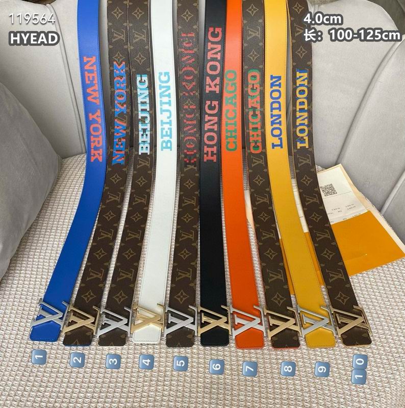 LV belt 40mmX95-125cm 8L60